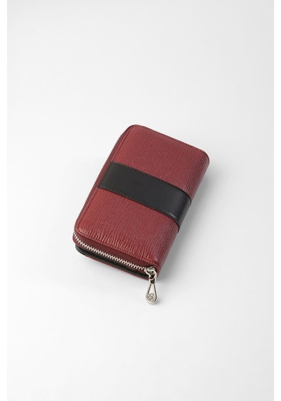 Cengiz Pakel Mellow Orta Boy Kadın Cüzdan - 65317a - Bordo/siyah 65317a-bordo-siyah