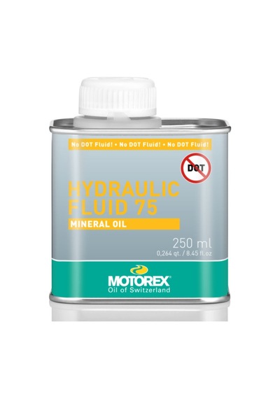 Motorex Fluid 75 Shimano Uyumlu Hidrolik Disk Fren Yağı 250 ML Çok Renkli