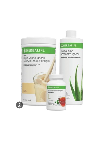 Üçlü Paket Shake, Aloe Vera, Çay Istediğiniz Aromaları Sorular Kısmından Belirtin