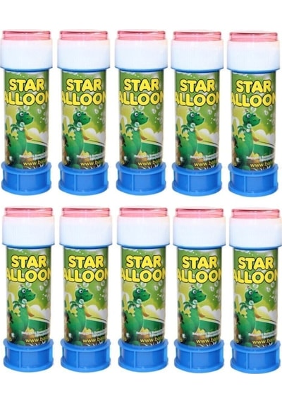 Star Bubbles Mini Baloncuk Köpük Oyuncak 10 Adet