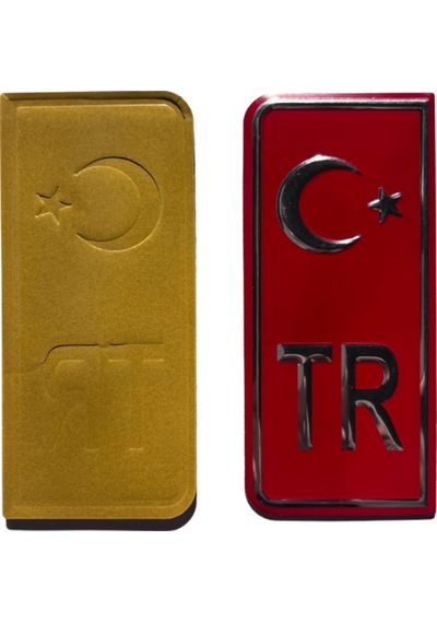 Tr Plaka Sticker 5 Takım