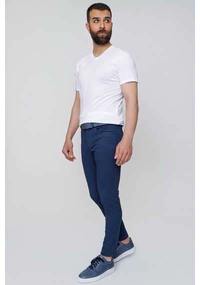 Efor P 1087 Slim Fit Lacivert Spor Pantolon Lacivert