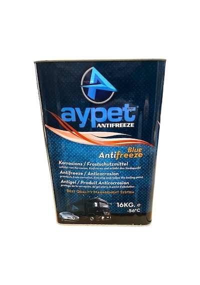 Aypet -56 C Konstantre Antifriz Mavi 16 Kg.