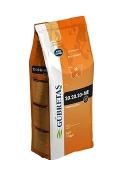 Ayrex Gübretaş 20.20.20 Npk Gübresi 1 Kg Azot, Fosfor, Potasyum+me 0,250