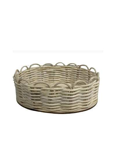 Bambu Ekmek Sepeti, Takı Toka Sepeti 12 x 15 x 6 CM Kahverengi