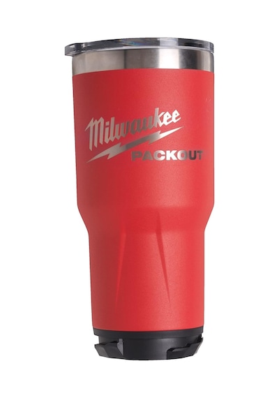 Milwaukee Packout Kırmızı Matara Bardak 887 Ml 4932479075