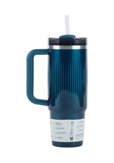 Stanley The Quencher Fluted Tumbler 0.88lt Koyu Mavi