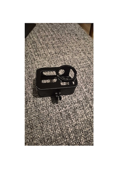 Djı Osmo Action 5 4 3 Uyumlu Yumuşak Çerçeve Kılıf - Tüm Gopro Aksesuarlarıyla Uyumlu Siyah