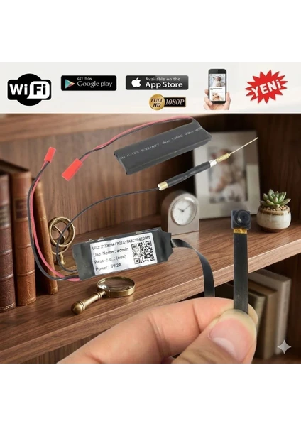 1080p Hd Casus Gizli Mini Wifi Modül Kamera