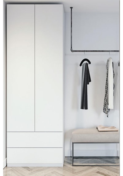 Mat Beyaz Kendinden Yapışkanlı Kaplama Folyosu 137 Cm X 2 Mt