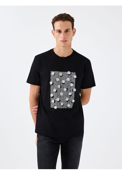 Loft Regular Fit Erkek Tshirt K.kol Lf2041163 Q1.v1 Siyah