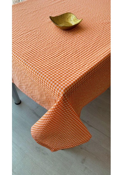 Piknik Örtüsü Sofra Bezi 170x170 Cm Turuncu Genel