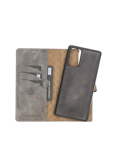 Bouletta Samsung Galaxy Note 20 Ultra Uyumlu Deri Cüzdanlı Kılıf (492306917)