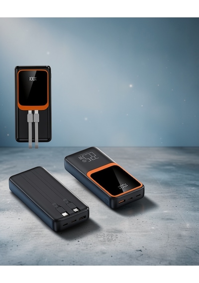 20000 Mah Yüksek Hızlı Şarjlı Powerbank Uczzz20.000powerhızlı1-3 Çok Renkli