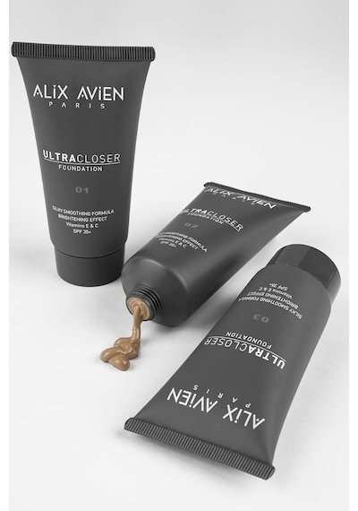 Ultra Kapatıcı Nemlendirici Spf35 Faktör Ve E & C Vitaminli Fondöten - Ultracloser Foundation 02 Çok Renkli