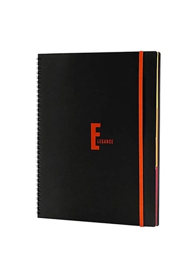 Elegance A5 Defter Çizgili 160 Syf Spiralli 103 Ivory