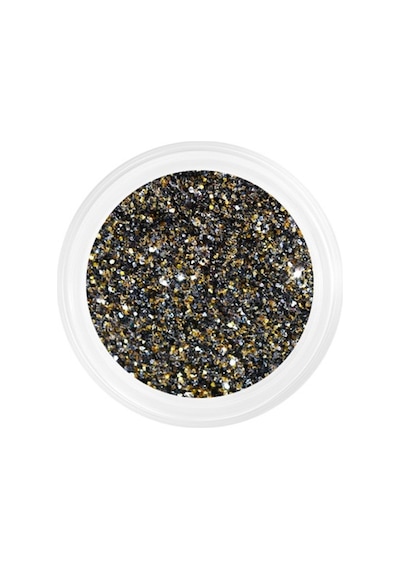 Glitter Tozu Spektr Mıx G11 5 Gr - Siyah Altın Zeminli Nail Art Simi