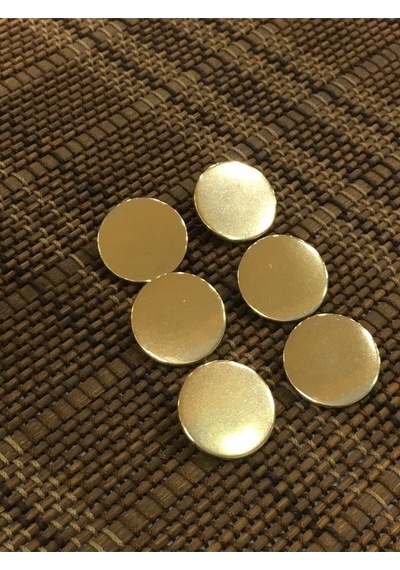Trençkot Ceket Düğmesi Takımı Para Model Gold / 2,5 Cm