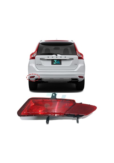 Volvo Xc60 Arka Tampon Reflektör Sis Farı Sol 2014 2015 2017