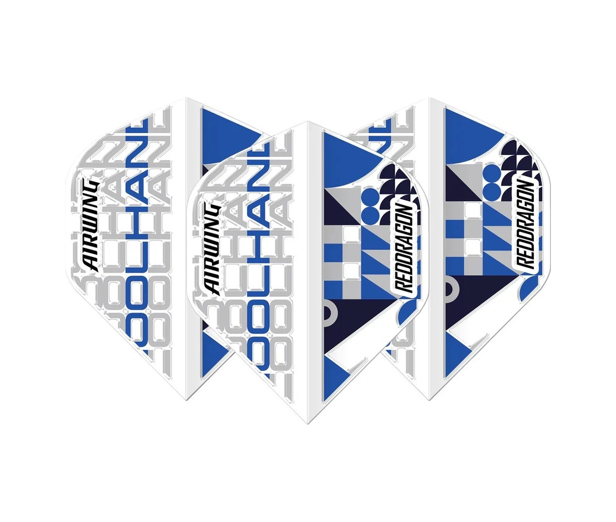 Red Dragon Airwing Moulded Luke Humphries White Standart Dart Flight