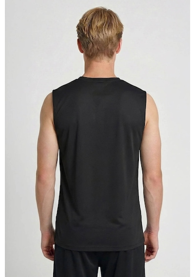 Hummel Hmlsomero Siyah Erkek Kolsuz T-shirt 912347-2001