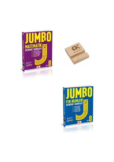 Model Eğitim Lgs 8. Sınıf Jumbo Matematik Ve Fen Bilimleri Deneme Bankası + Telefon Standı