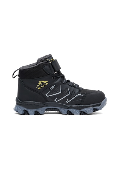 Tonny Black Çocuk Unisex Siyah Füme Rahat Kalıp Renkli Taban Bot Tbns010 298 Siyah Füme