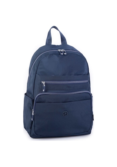 Nas Bag Unisex Büyük Boy Çok Gözlü Su Geçirmez Sırt Çantası Lacivert