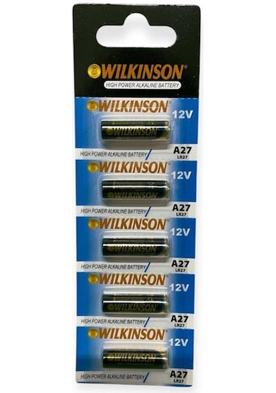Wilkinson Alkalin 27a Lr27 12v 5'li Pil