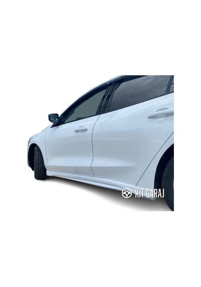 Kit Garaj Ford Focus 4 Sedan 2019-2023 Boyasız Plastik Marşpiyel Takımı