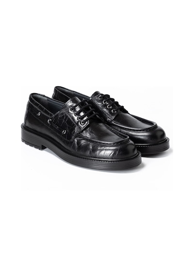Black Mexico Oxford Klasik Erkek Diğer Ka-26y-c26005 John May Munıh Shoe Siyah