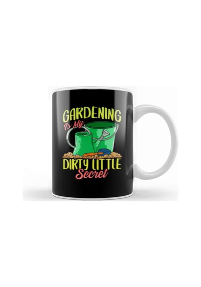 Gardening Is My Dirty Little Secret Gardener Pun Kupa Bardak Porselen Karışık