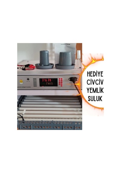 Kabin Tip 64 Tavuk Yumurta Kapasiteli Kuluçka Makinesi