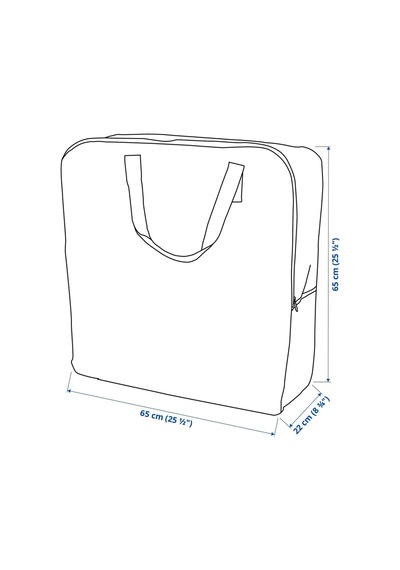 Saklama Torbası Şeffaf 65x22x65 Cm Çanta Polipropilen Şefaf