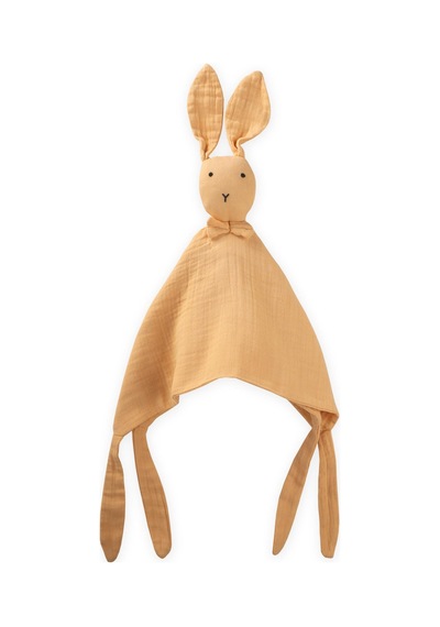 Cigit Tavşan Müslin Uyku Arkadaşı Yıkanmıştır 40x40 Cm Sundres