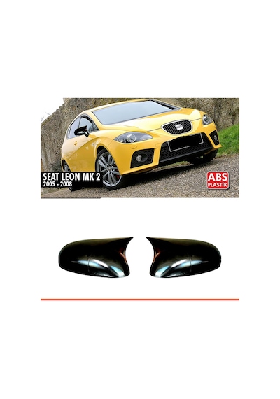 Leon Mk2 Batman Ayna Kapağı Piano Black / 2005-2008