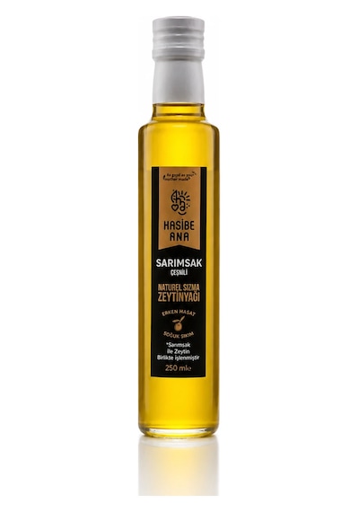 Badavut Sarımsaklısı Sarımsak Çeşnili Sızma Zeytinyağı - 250 Ml