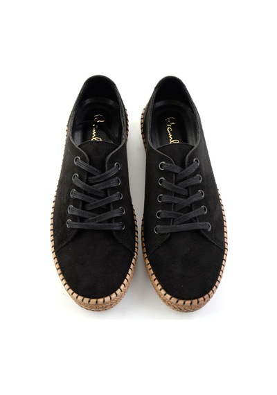 Bambi Siyah Kadın Espadril K01309230102 Siyah