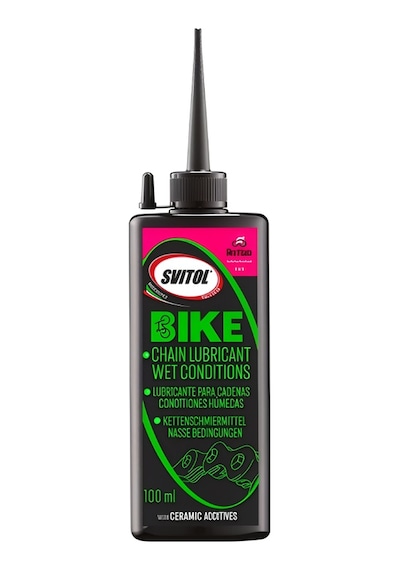 Svitol Seramik Katkılı Islak Ortam Bisiklet Zincir Yağı 100ml Siyah