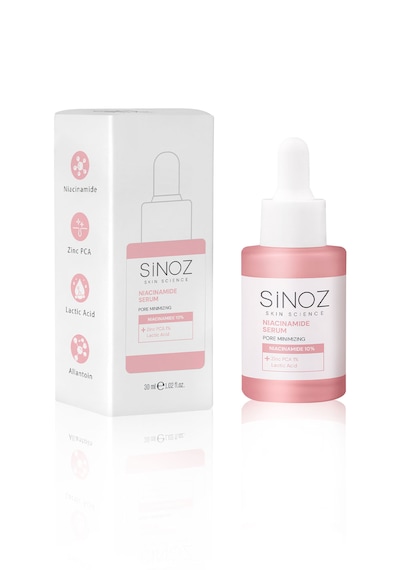 Sinoz Gözenek Sıkılaştırıcı Sebum  Sivilce  Serum Niacinamide 10% + Zinc Pca 1% 30 ML