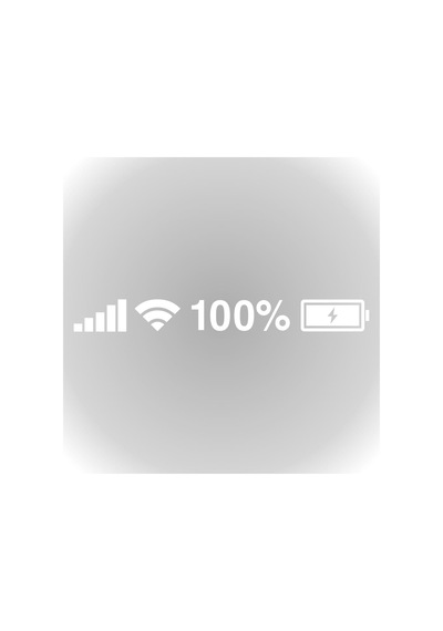 Batarya Pil Wifi Icon Oto Sticker Araba Cam Sticker (535421604)