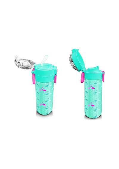 Coral High 500 Ml Paslanmaz Çelik Okul Termosu/suluk/matara - Kız Çocuk - Su Yeşili Neon Pembe Flamingo Desenli - Sızdırma Yapmaz Çok Renkli Coral High 500 Ml Paslanmaz Çelik Okul Termosu/suluk/matara - Kız Çocuk - Su Yeşili Neon Pembe Flamingo Desenli - Sızdırma Yapmaz Çok Renkli