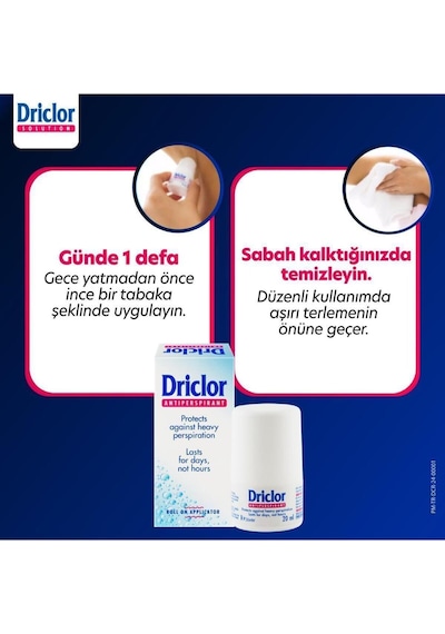 Aşırı Terleme Önleyici Antiperspirant Roll-on 20ml