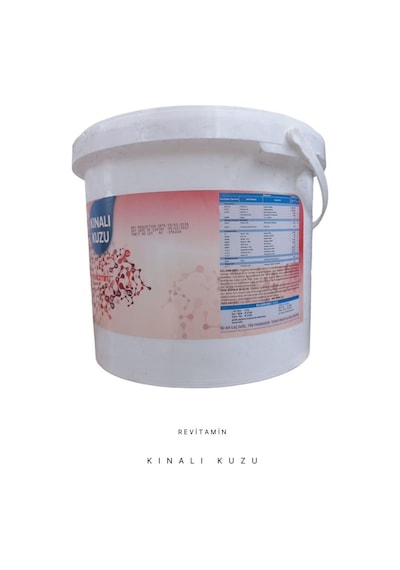 Kınalı Kuzu Koyun Keçi Kuzu Ve Buzağı Hayvan Yem Katkı 10 Kg Kova