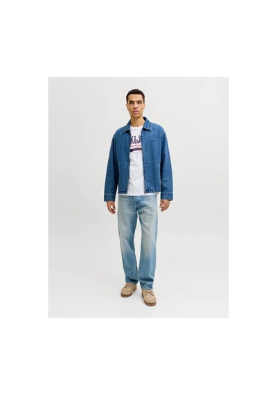 Jack & Jones Jjelogo Tee Ss O-neck 2 Col Ss26 Sn Beyaz Erkek T-shirt 12288016 Bright White
