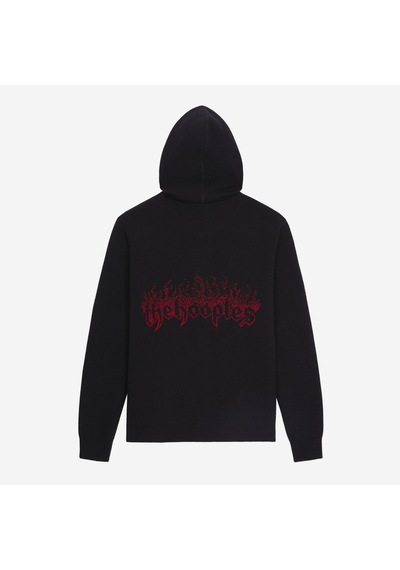 The Kooples Kapüşonlu Erkek Siyah Hırka