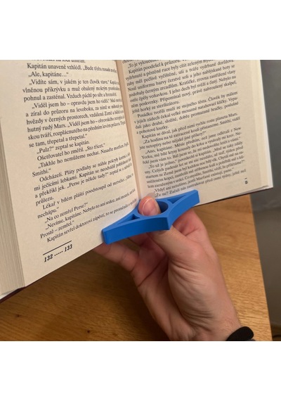 Sayfa Tutucu Kitap Ayracı - Tek Elle Pratik Okuma Aparatı