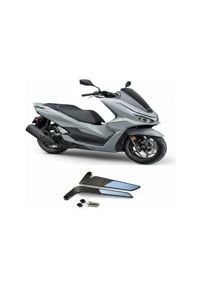 Honda Pcx 125 H2 Kanat Ayna Katlanır Naked Model Tam Uyumlu Siyah Çok Renkli