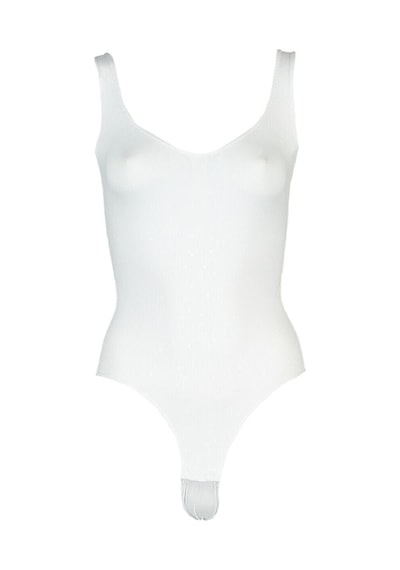 Bonbonetti Chocolate Baby & Kids Kadın Beyaz Çıtçıtlı Body Korse 2979 Beyaz