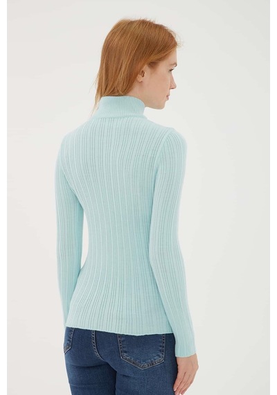 Fashion Friends Kadın Kazak Mint Yeşili 23k0389k1 24ke21000007 E2184 Mint